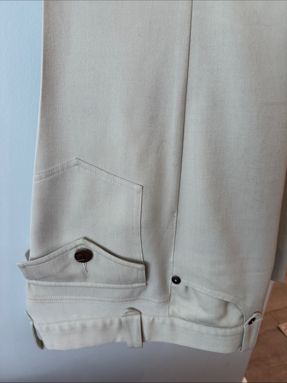 bishop + young Beige Utility Pants
